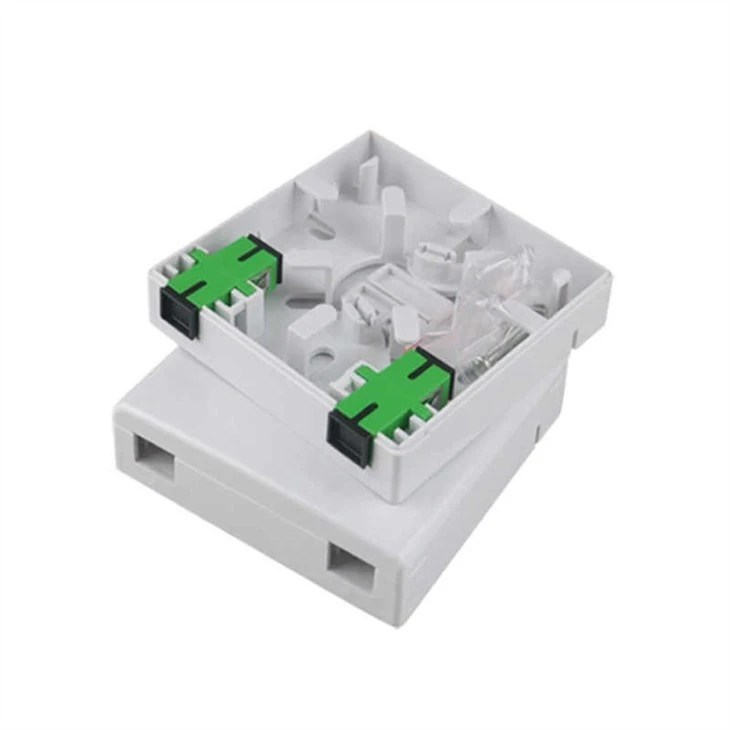 Good Quality Core Fiber Optic Terminal Box Fibre Optic Distribution Splitter Box FTTD 1 Core